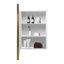 Armoire à pharmacie polyvalente avec miroir, offrant de multiples options d'installation et rangement fonctionnel