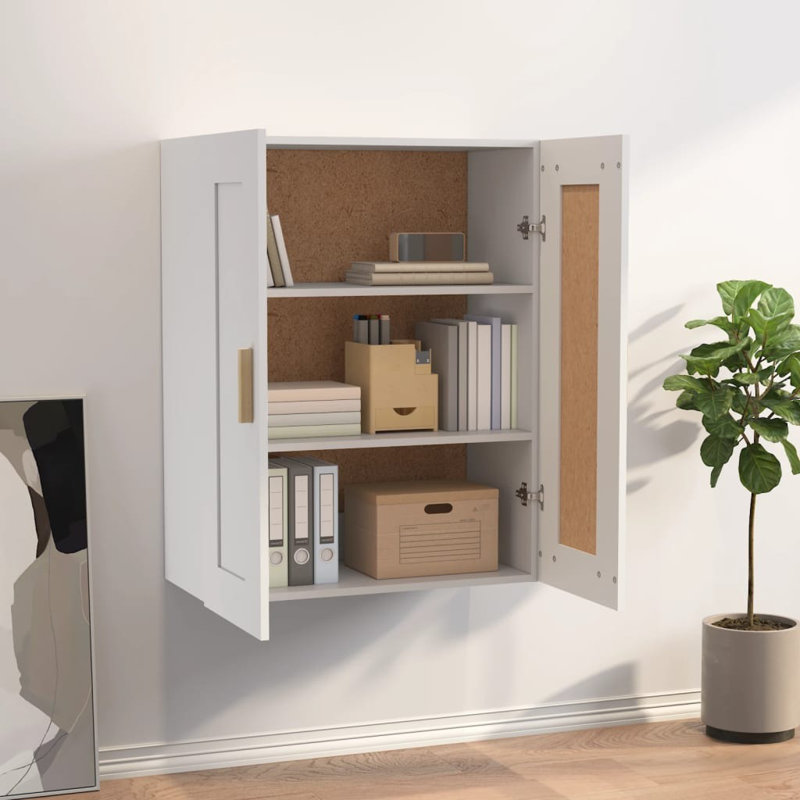 Maynes Floating Shelf, White