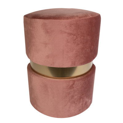 Pillay Velvet Pouf