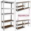 70cm W Metal Height -Adjustable Shelving Unit-51960758