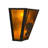 Rustic Lodge Flush Mounted Sconce