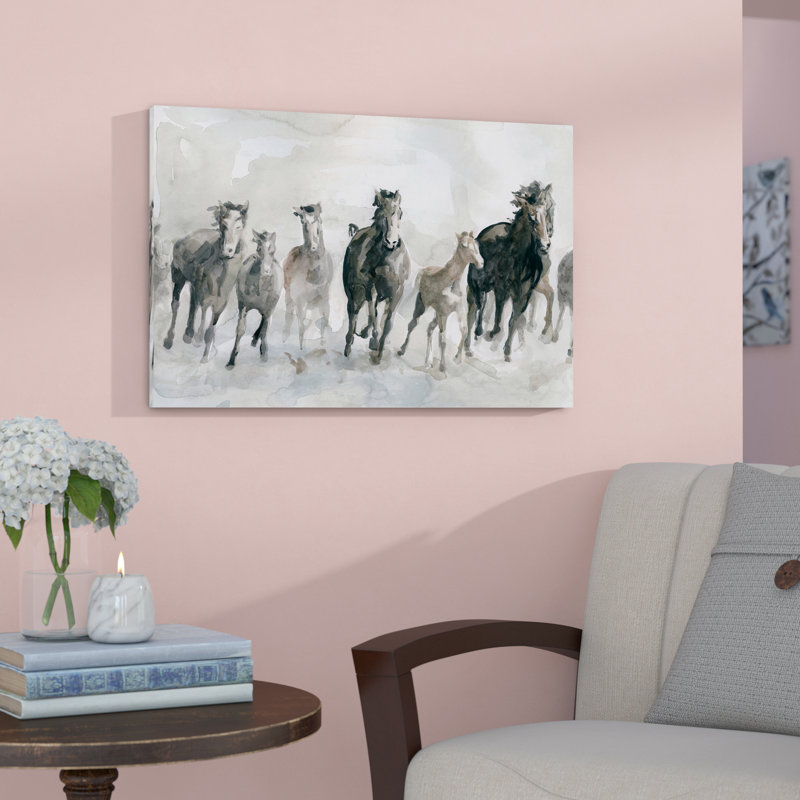 Running Wild - Wrapped Canvas Print, 32" H x 48" W x 1.5" D