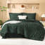 Ensemble d'édredon pour grand lit beige avec draps Andency 7 pièces-124612913-124612921
