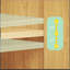 Buffet 31,5 po Wavy-Grain avec tablettes réglables, parfait pour les espaces modernes et contemporains.-332864616
