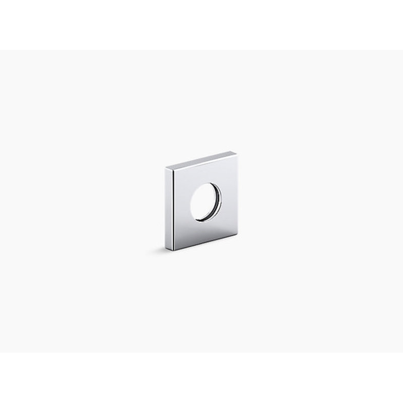 Showerarm Trim Kit, Square, Polished Chrome