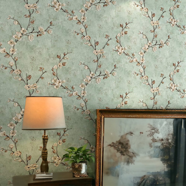 Winston Porter Kristiine Peel and Stick Wallpaper Removable Bathroom ...