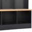 Arbre d'entrée large avec banc de rangement, armoire à chaussures minimaliste avec rangement cubique et tablettes, portemanteau multifonctionnel avec 8 crochets pour les entrées, vestibule