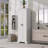 Storage Cabinet With 2-Doors For Bathroom, Office, Adjustable Shelves, MDF Board-920616940