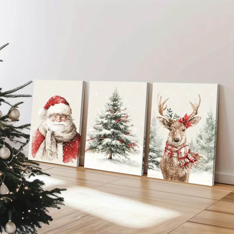 3 Piece Wrapped Canvas Print