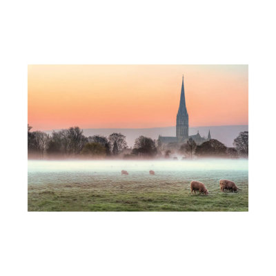 Salisbury Morn by David Gardiner - Wrapped Canvas Gallery-Wrapped Canvas Giclée