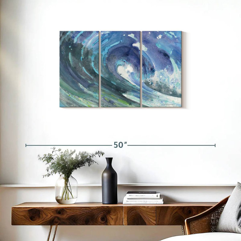 Senne Wave Curl, 20" H x 33" W