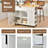 Solid Wood Top Kitchen Island-410741290