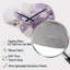 Magnifique horloge murale lilas - Ellacs-312629462