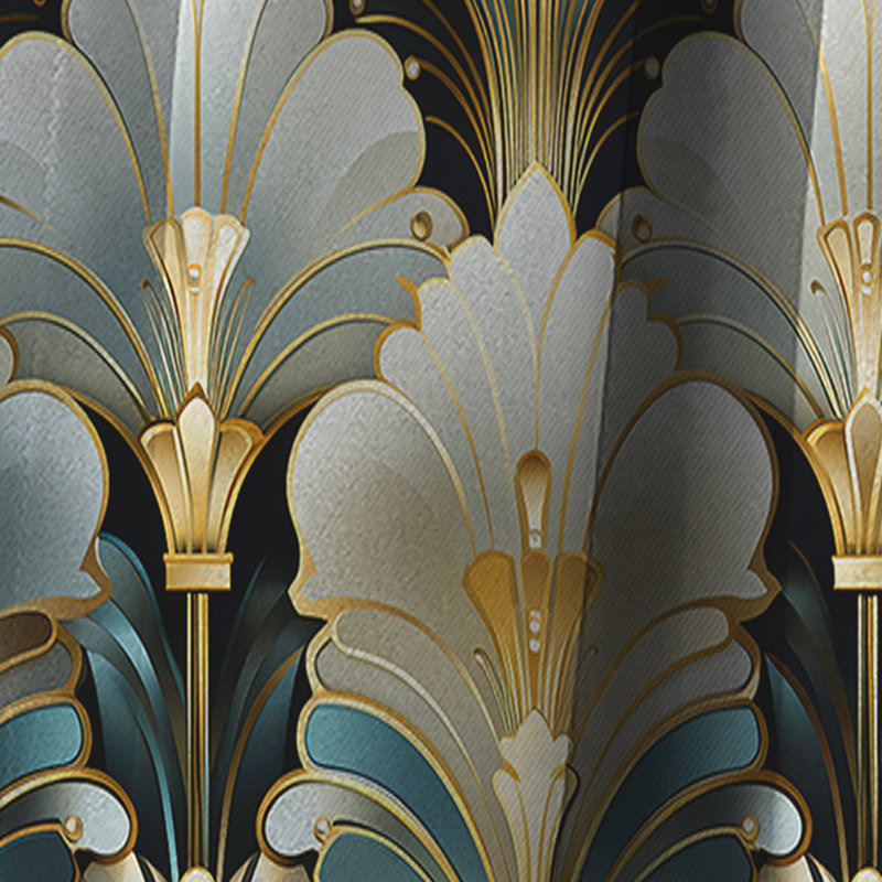 Feliciana - Damask Curtain - Blackout Damask Curtain - 1 Panels, 52" W x 63" L