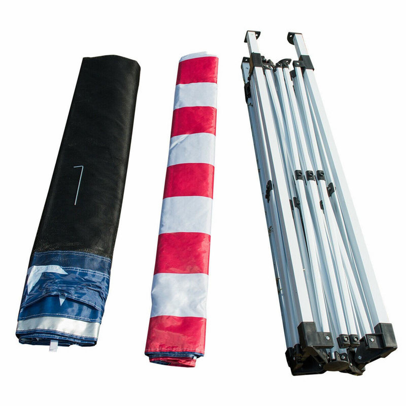 Costway 10'x10' Fodling Pop Up Tent Gazebo Canopy Mesh Sidewall