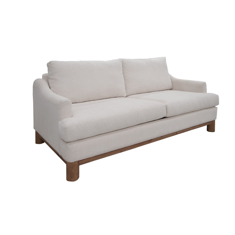 Canapé Samari, Mélange de polyester brun
