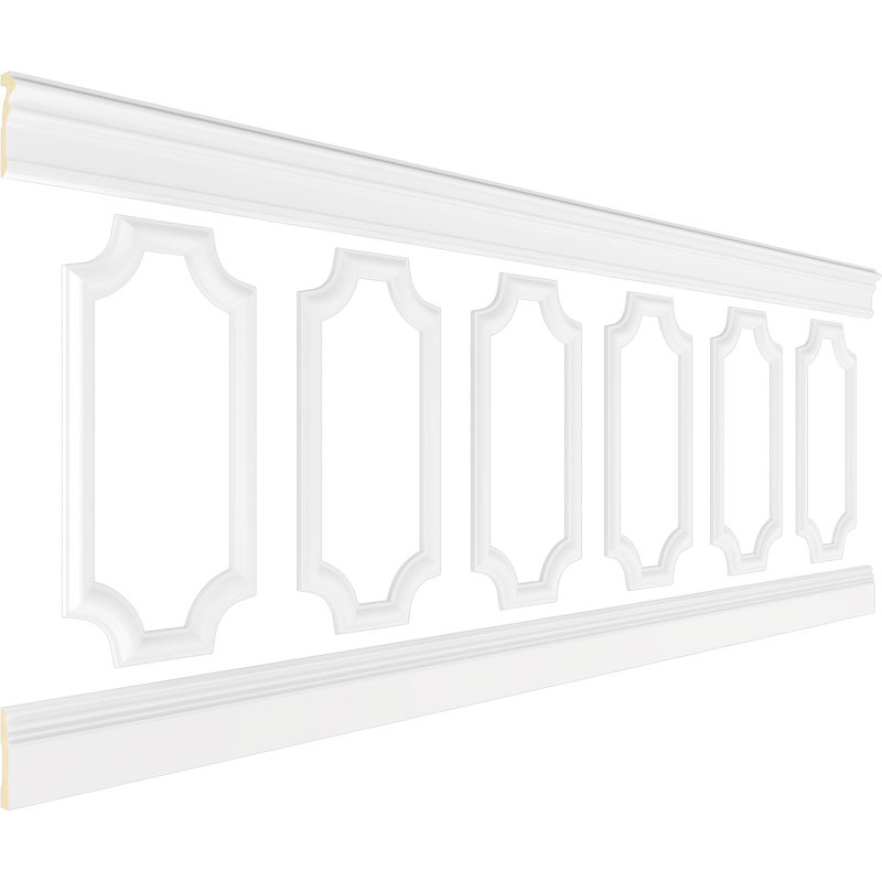 L 94 1/2 po (réglable de 36 à H 40 po) Ashford