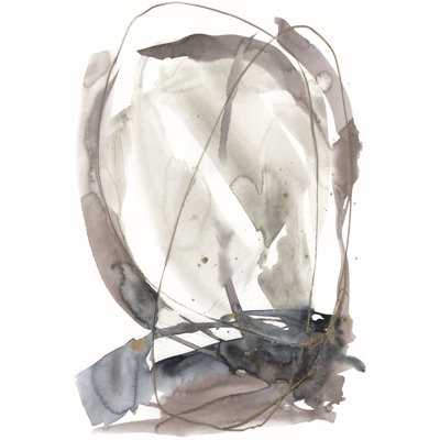 Inky Vortex II by Jennifer Goldberger - Painting Print