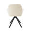 48.5cm H Swivel Upholstered Dining Chair with Ergonomic Back-921106402