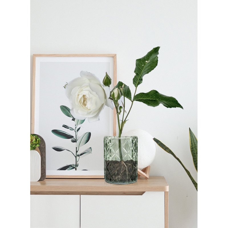 5'' H Glass Tabletop Votive Holder