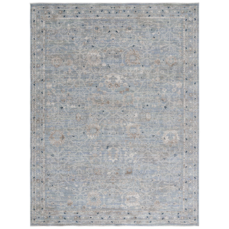 Tapis oriental à patine antique Mekenzie, Rectangle 9 pi x 11 pi 6 po