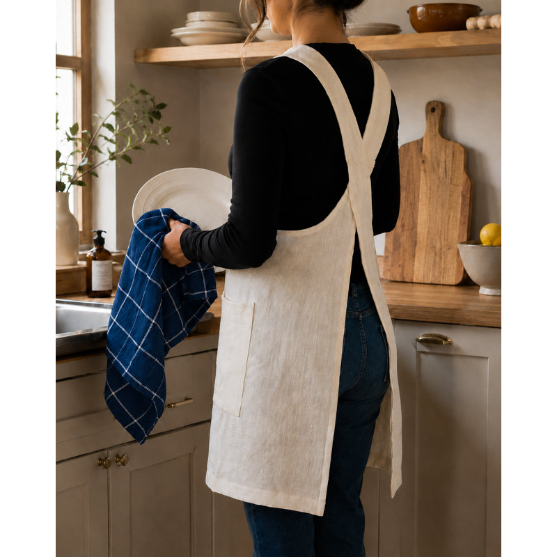 Tablier de cuisine Sur La Table Smock Essentials, Marine