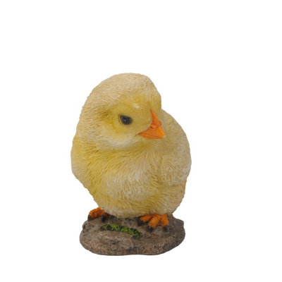 2 Piece Left and Right Looking Chicks Statue Set