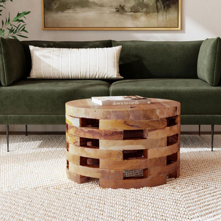 Charnessa Solid Wood Coffee Table