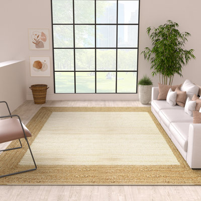 Kayleigh Hand-Braided Jute Area Rug 