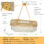 Lustre empire en métal et métal à 8 lumières l 29,5 po Jasya -786069731