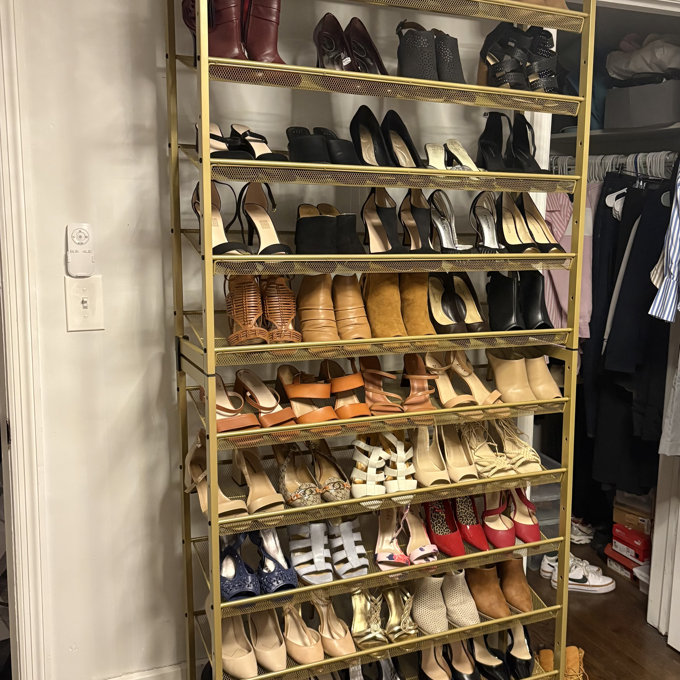 Rebrilliant Range-chaussures empilable 48 à 60 paires avec