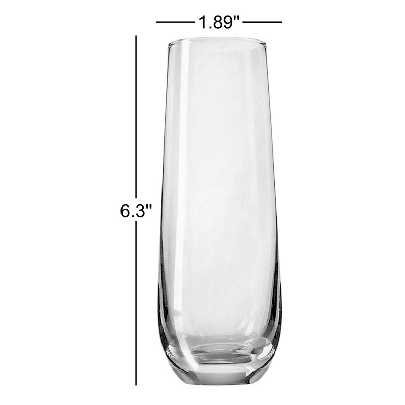 Monterey 8 oz. Crystal Stemless Wine Glass