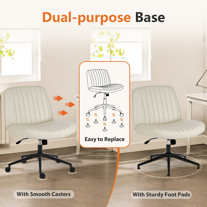 Daquita Pu Leather Side Chair