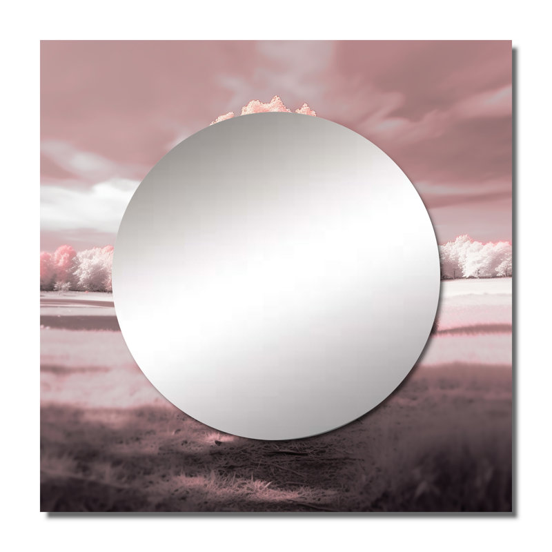 Lilliemae - Miroir carré pour paysage, 29 po x 29 po