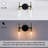 2-Light Dimmable Transparent Glass Modern Vanity Light-343299665-343299678