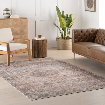 Kalaya SplashGuard Machine Washable Area Rug{BIVL32A