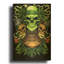 «Marijuana Skulls Full Color» par Flyland Designs, art mural en métal doré, 12 po x 16 po-1045666568