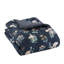 Ensemble de literie d'édredon fantaisiste, microfibre simple / simple TG, motif floral pour la maison