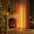 56 Inches RGB Color Changing Corner Floor Lamp with USB Cable, Minimalist Column Floor Lamp