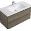 Meuble-lavabo mural flottant avec lavabo, armoire de rangement murale pour organiser vos essentiels, avec tiroirs à fermeture en douceur et installation facile-1523072157