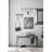 Farmhouse Metal Entryway Bench with Galvanized