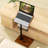 Sofa Armrest Tray Table for Couch - 360° Swivel Height Adjustable End for Small Spaces-106494957