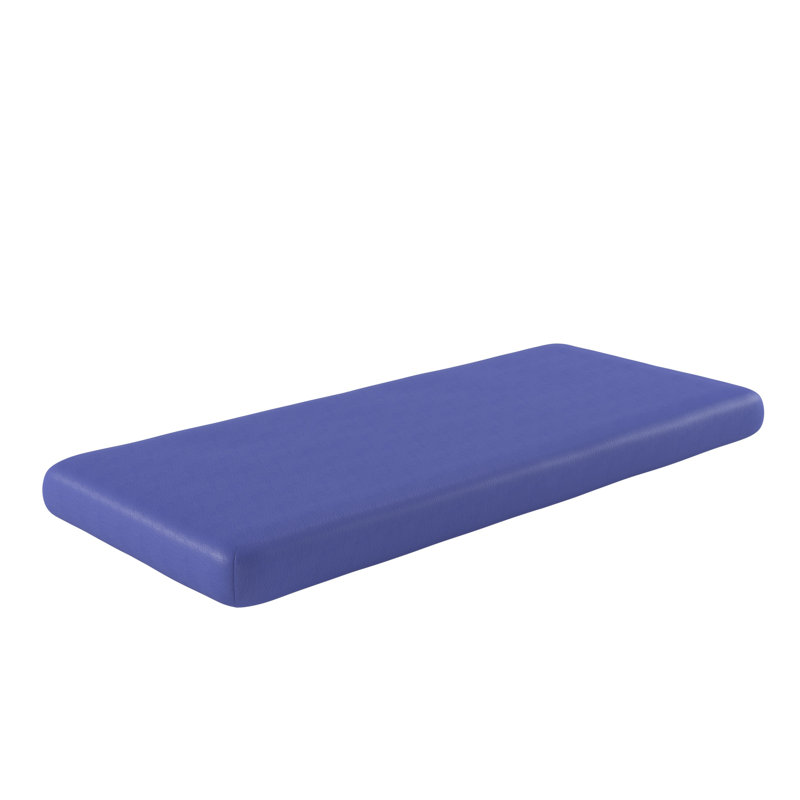 Matelas en mousse à mémoire de forme simple pour enfants de 5 pouces NapQueen - Bleu Surface de sommeil confortable avec support réactif