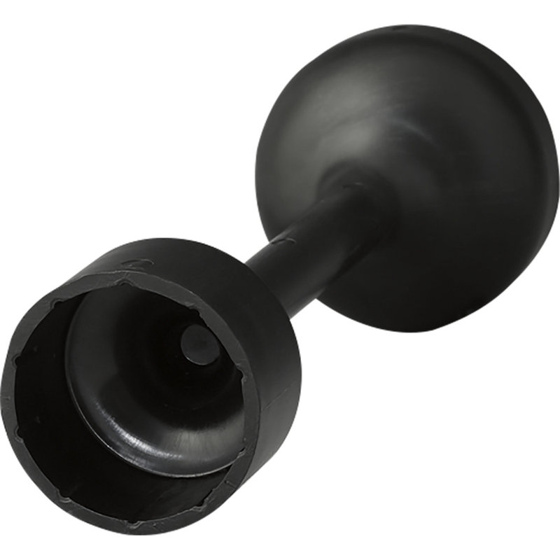 Black Plastic Socket Collar Tool for Glass Shades