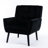 Accent Chair Living Room Chair Bedroom Chair Home Chair With Black Legs For Indoor Home-1831995976