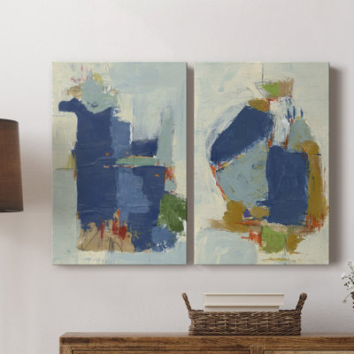 Blues I-Premium Gallery Wrapped Canvas -Ready to Hang
