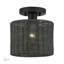 Petit luminaire semi-encastré 1 lumière Arsdale-121436234-121436233