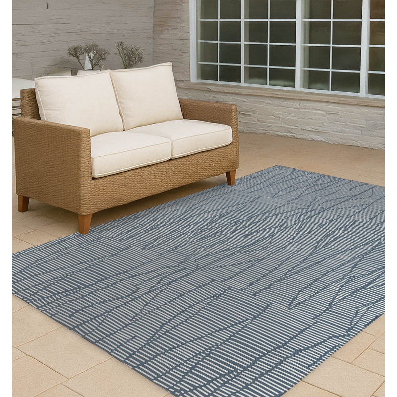 Tapis d'extérieur antidérapant Grer, Rectangle 5 pi x 7 pi