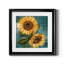 Tournesol II par J Paul - reproduction d'art sur papier encadrée-467111978-467111955