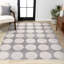 Tapis gris clair / crème Edden-2051451441